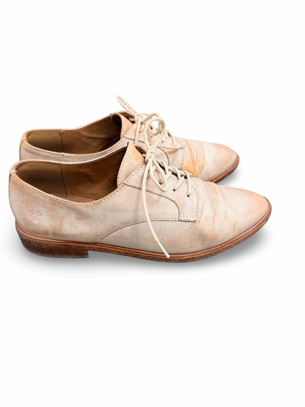 Frye Women’s Cream Emory Oxfords Size 8.5